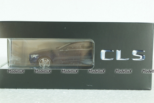 Mercedes CLS (C257), metallic-dark blue, B66960543, Norev 1:43