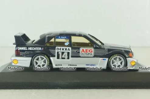 Mercedes 190E 2.5-16 Evolution II (W201) DTM 1990 "Snobeck, AEG" Nr.14, Asch, Minichamps 1:43