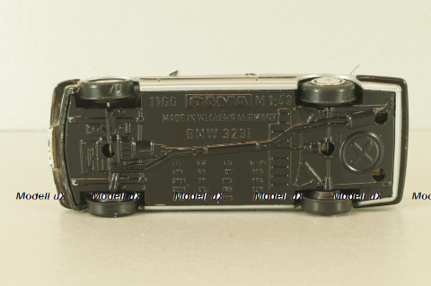 BMW 323i (E30) coupe 1982, silver, 1166, Gama 1:43