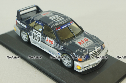 Mercedes 190E 2.5-16 Evolution II (W201) DTM 1990 "Snobeck, AEG" Nr.14, Asch, Minichamps 1:43