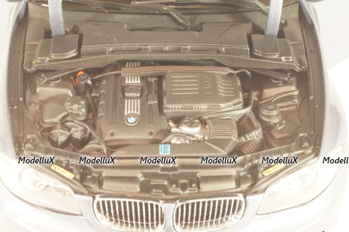 BMW 135i Coupe (E82) 2007, blue, 80430427065, Kyosho 1:18