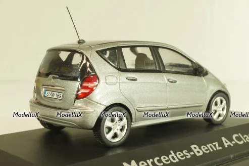 Mercedes-Benz A170 (W169) 2004, grey, Schuco 1:43