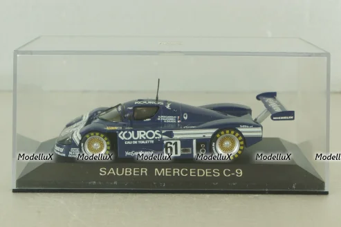Sauber Mercedes C-9 #61 24h Le Mans 1987, blue, JP19, Models Max 1:43