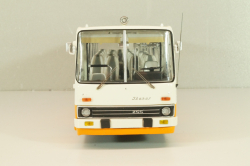 Икарус-255.70 белый/рыжий, DEM014OR, Demprice 1:43 (Конверсия)