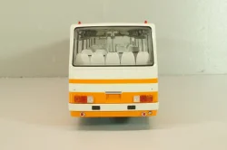 Икарус-255.70 белый/рыжий, DEM014OR, Demprice 1:43 (Конверсия)