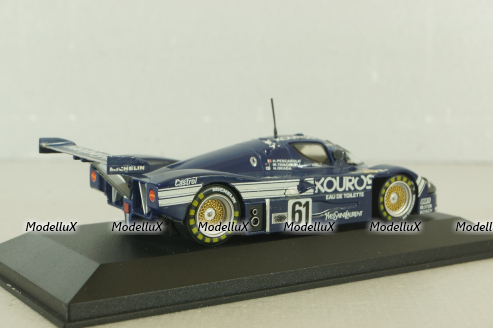 Sauber Mercedes C-9 #61 24h Le Mans 1987, blue, JP19, Models Max 1:43