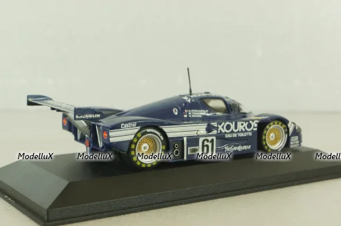 Sauber Mercedes C-9 #61 24h Le Mans 1987, blue, JP19, Models Max 1:43