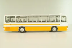 Икарус-255.70 белый/рыжий, DEM014OR, Demprice 1:43 (Конверсия)