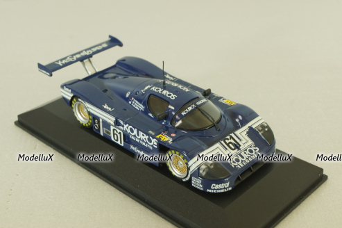 Sauber Mercedes C-9 #61 24h Le Mans 1987, blue, JP19, Models Max 1:43