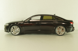 Audi A6L (C8) 2019, black, Paudi 1:18 