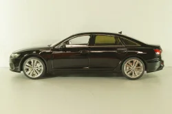 Audi A6L (C8) 2019, black, Paudi 1:18 