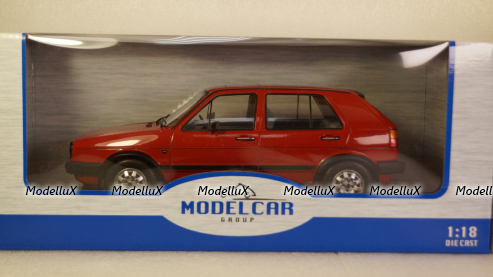 Volkswagen Golf II GTD 1984 Red, MCG18204, MCG 1:18