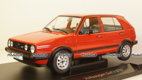Volkswagen Golf II GTD 1984 Red, MCG18204, MCG 1:18