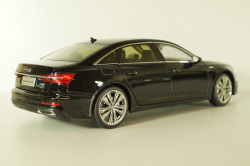 Audi A6L (C8) 2019, black, Paudi 1:18 