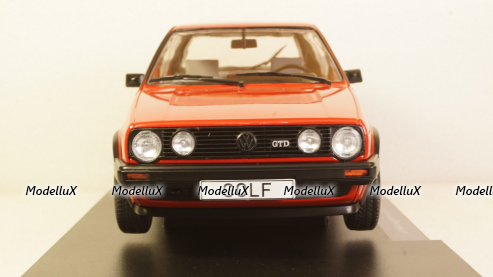 Volkswagen Golf II GTD 1984 Red, MCG18204, MCG 1:18