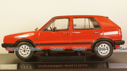 Volkswagen Golf II GTD 1984 Red, MCG18204, MCG 1:18