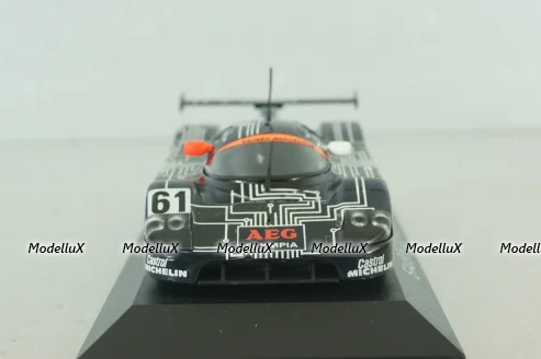 Sauber Mercedes C-9 #61 24h Le Mans 1988 M.BALDI/J.MASS/J.WEAVER, black, 1005, Models Max 1:43