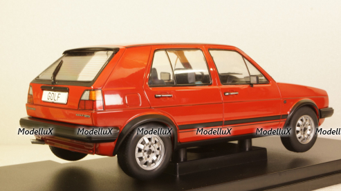 Volkswagen Golf II GTD 1984 Red, MCG18204, MCG 1:18