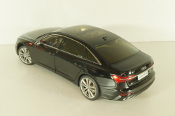 Audi A6L (C8) 2019, black, Paudi 1:18 