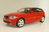 BMW 120i (E87) 2004, red, 08721R, Kyosho 1:18