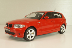 BMW 120i (E87) 2004, red, 08721R, Kyosho 1:18