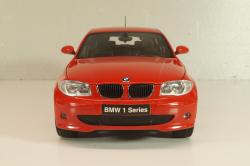 BMW 120i (E87) 2004, red, 08721R, Kyosho 1:18