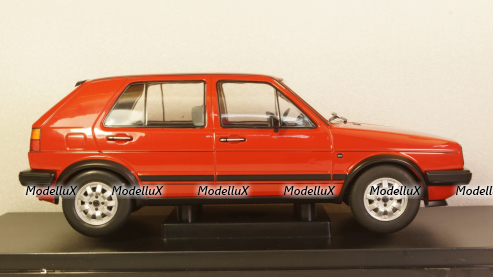 Volkswagen Golf II GTD 1984 Red, MCG18204, MCG 1:18