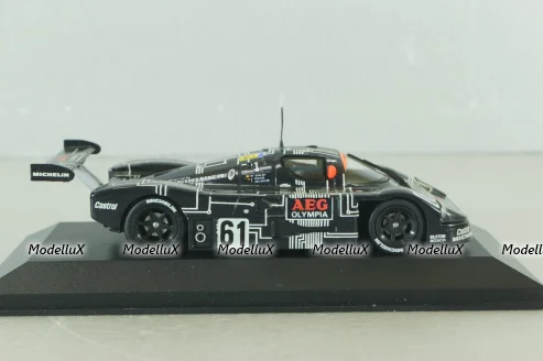 Sauber Mercedes C-9 #61 24h Le Mans 1988 M.BALDI/J.MASS/J.WEAVER, black, 1005, Models Max 1:43