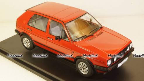 Volkswagen Golf II GTD 1984 Red, MCG18204, MCG 1:18