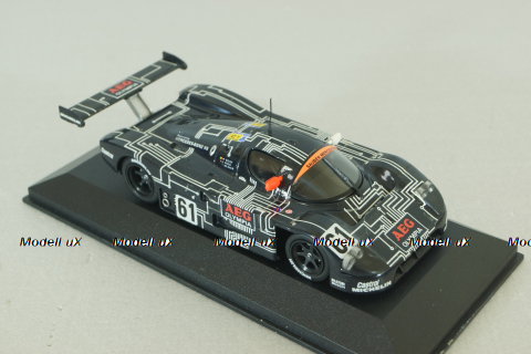 Sauber Mercedes C-9 #61 24h Le Mans 1988 M.BALDI/J.MASS/J.WEAVER, black, 1005, Models Max 1:43