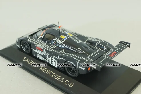 Sauber Mercedes C-9 #61 24h Le Mans 1988 M.BALDI/J.MASS/J.WEAVER, black, 1005, Models Max 1:43