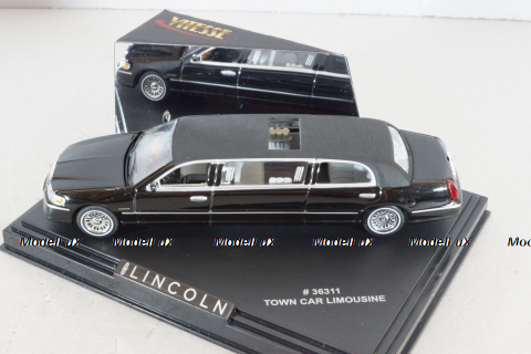 Lincoln Town Car Limousine 2000, black, 36311, Sun Star 1:43