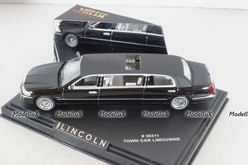 Lincoln Town Car Limousine 2000, black, 36311, Sun Star 1:43