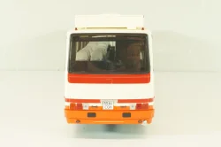 Икарус-250.70 Интурист, белый с красными пролосами, 04023, Demprice 1:43