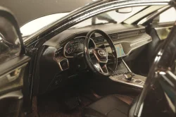 Audi A6L (C8) 2019, black, Paudi 1:18 