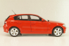 BMW 120i (E87) 2004, red, 08721R, Kyosho 1:18