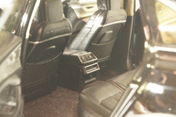 Audi A6L (C8) 2019, black, Paudi 1:18 