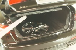 Audi A6L (C8) 2019, black, Paudi 1:18 