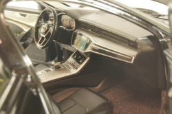 Audi A6L (C8) 2019, black, Paudi 1:18 