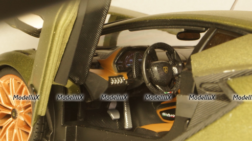 Lamborghini Sian FKP 37 matt olivee, 11046, Burago 1:18