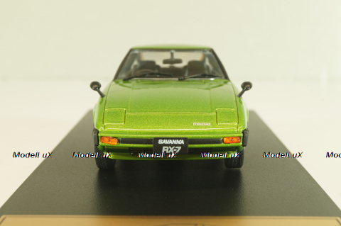Mazda Savanna RX-7 1978 greenmetallic, Japan Collection, Hachette 1:43