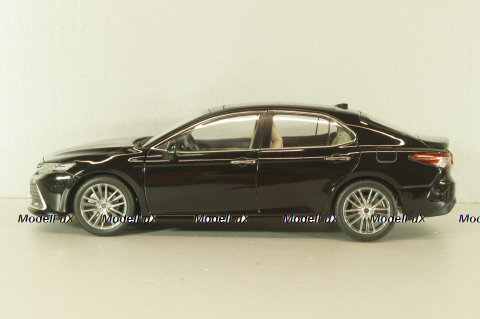 Toyota Camry (XV80) 2018 8-generation, black, Paudi 1:18