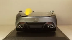 Ferrari Monza SP1 2019 metallic gray/decor, 16013GR, Burago 1:18