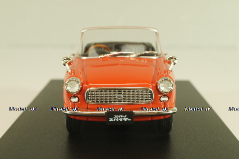 Daihatsu Compagno Spider ( F40K) 1965 red, Japan Collection, Hachette 1:43