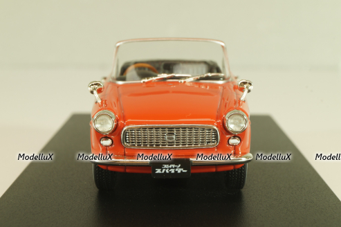 Daihatsu Compagno Spider ( F40K) 1965 red, Japan Collection, Hachette 1:43