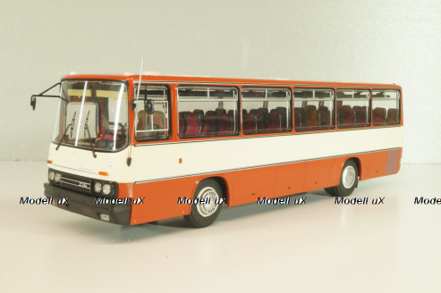 Икарус-256.54, красный/белый, 04017, Demprice 1:43
