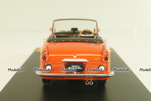 Daihatsu Compagno Spider ( F40K) 1965 red, Japan Collection, Hachette 1:43