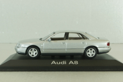 Audi A8 (D2) 1998, silver, 20000000615, Minichamps 1:43