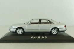 Audi A8 (D2) 1998, silver, 20000000615, Minichamps 1:43