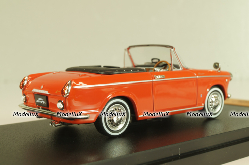 Daihatsu Compagno Spider ( F40K) 1965 red, Japan Collection, Hachette 1:43